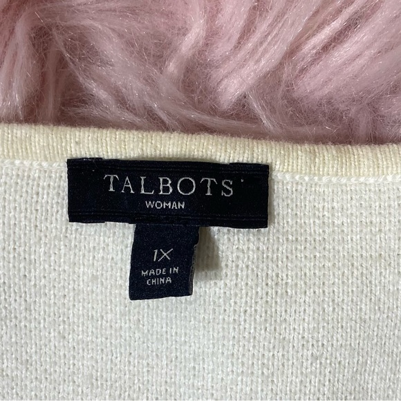 Talbots Women’s 1X Short Sleeve Cardigan. - Picture 4 of 4